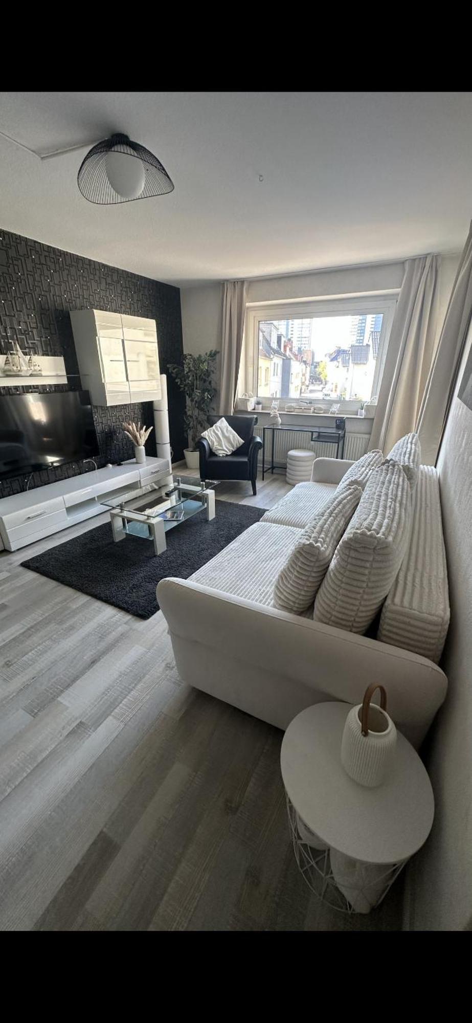 Fewo Am Deich 1 Zentral Mit Stadtblick Und Kontaktloser Check In Bremerhaven Dış mekan fotoğraf