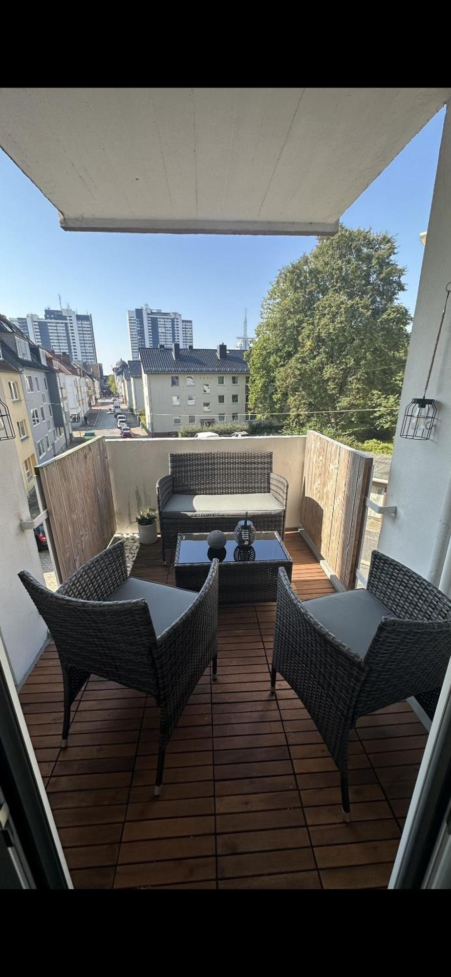 Fewo Am Deich 1 Zentral Mit Stadtblick Und Kontaktloser Check In Bremerhaven Dış mekan fotoğraf